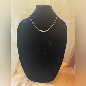 Lucky Brand Gold Bar Necklace